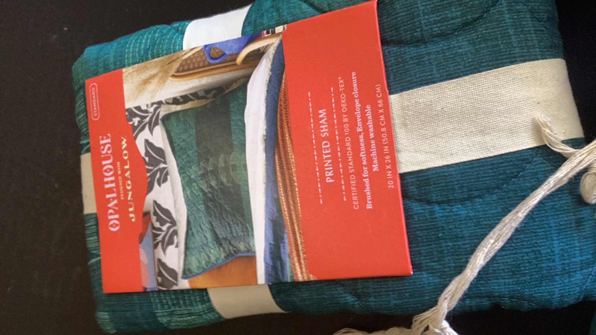 Photo 1 of THREE SETS OF PRINTED SHAMS