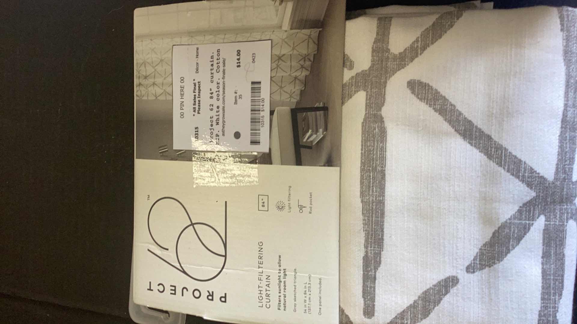 Photo 1 of PROJECT 62 BLACKOUT CURTAINS AND LIGHT FILTERING CURTAINS