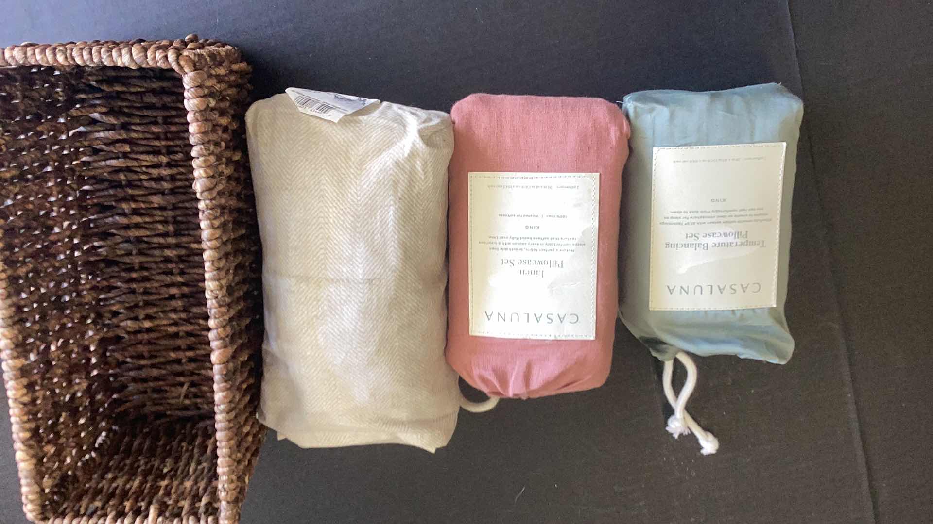 Photo 1 of THREE CASALUNA PILLOW CASE SETS