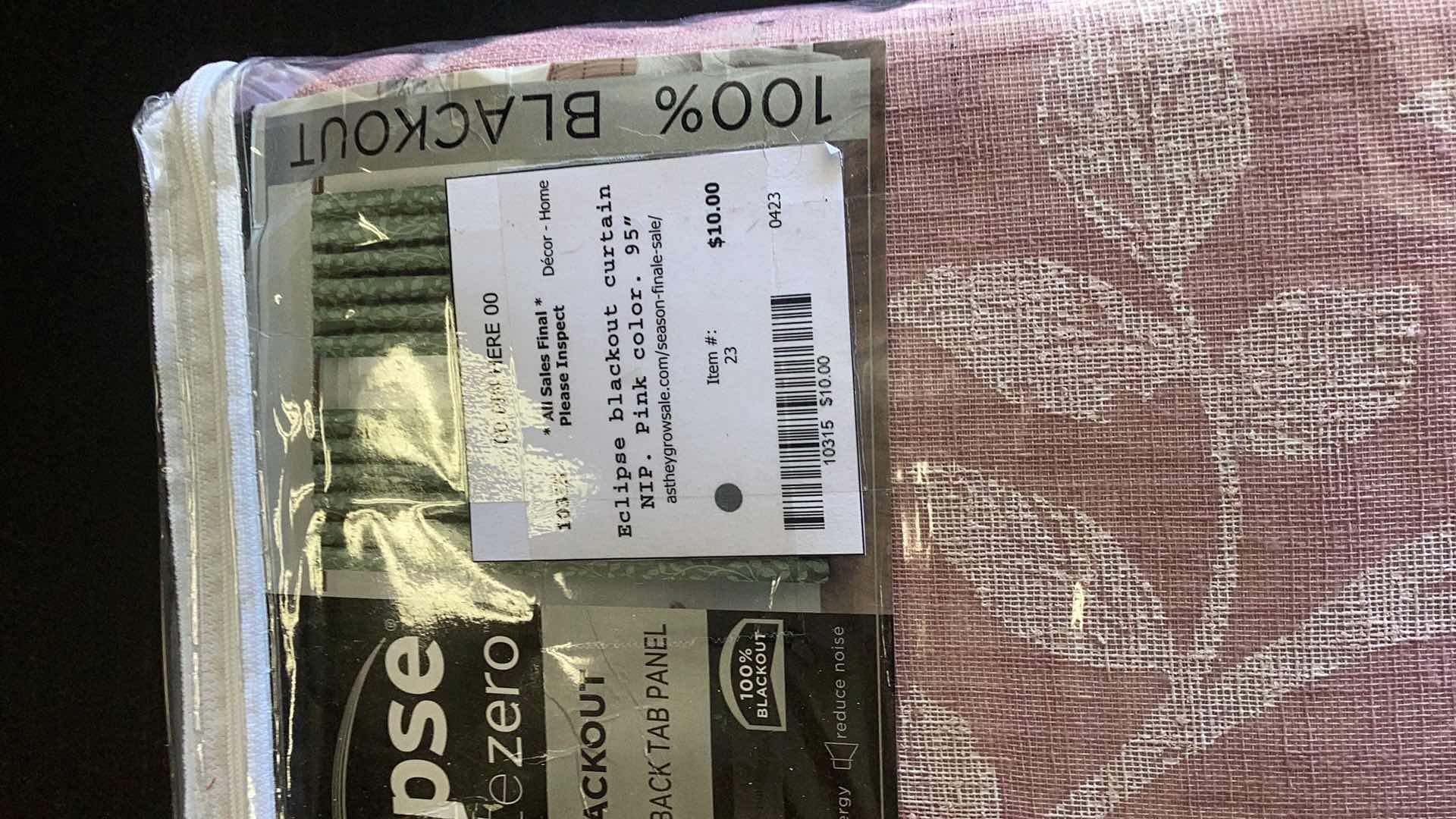 Photo 3 of TWO SETS OF BLACKOUT CURTAINS