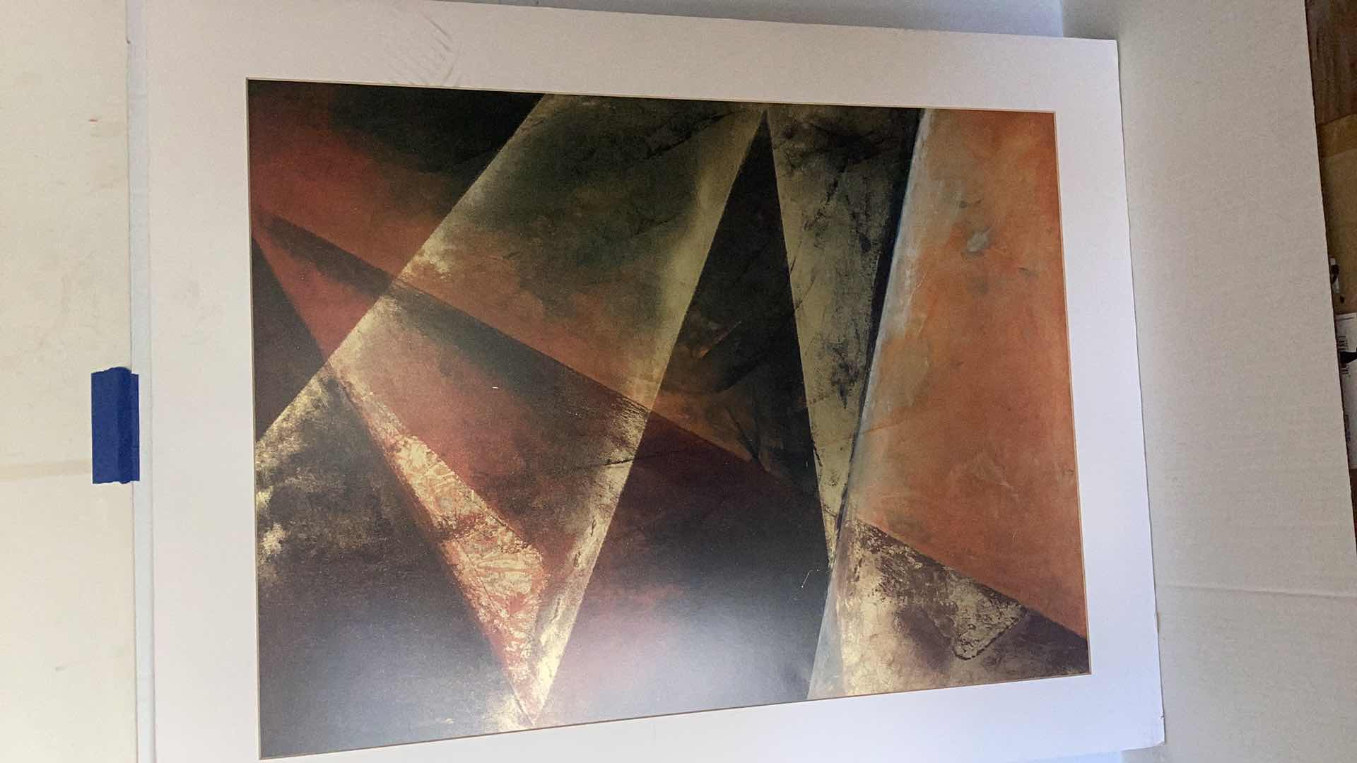 Photo 1 of GEOMETRIC PRINT 28” X 36”