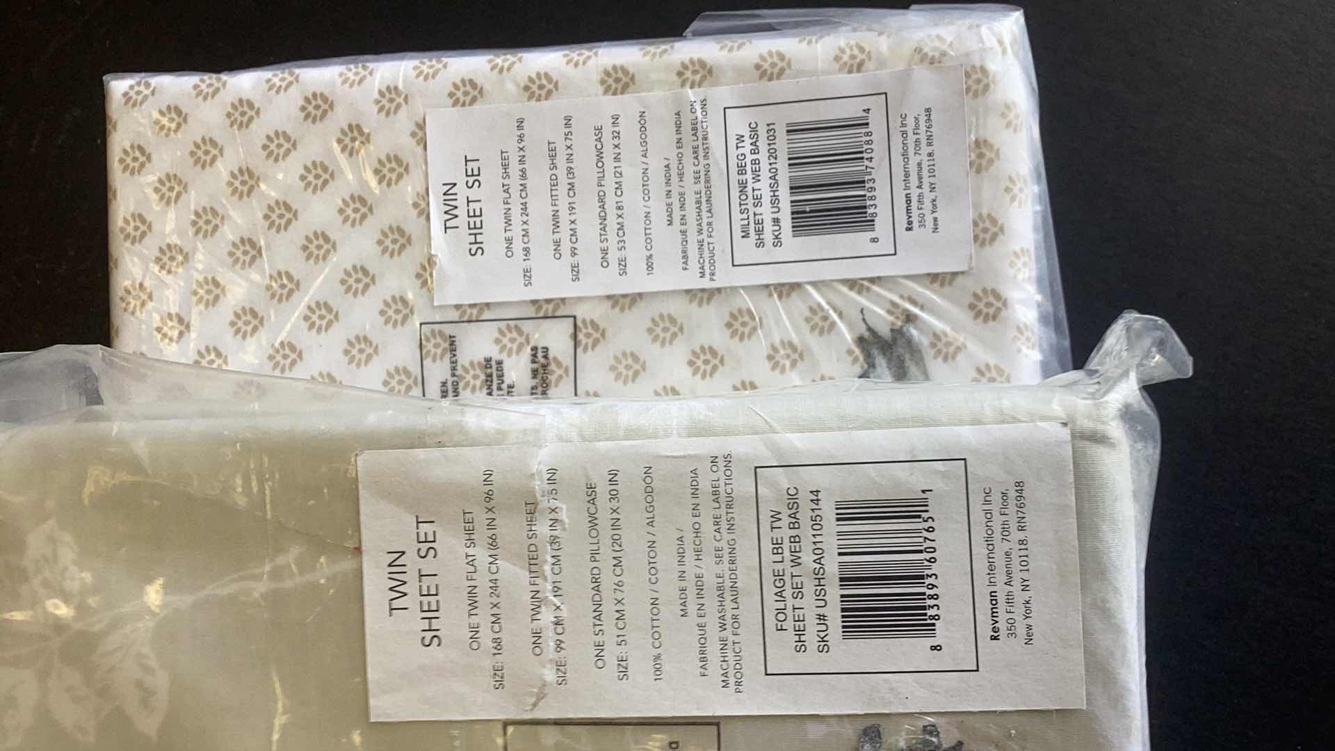 Photo 1 of TWO TWIN SHEET SETS