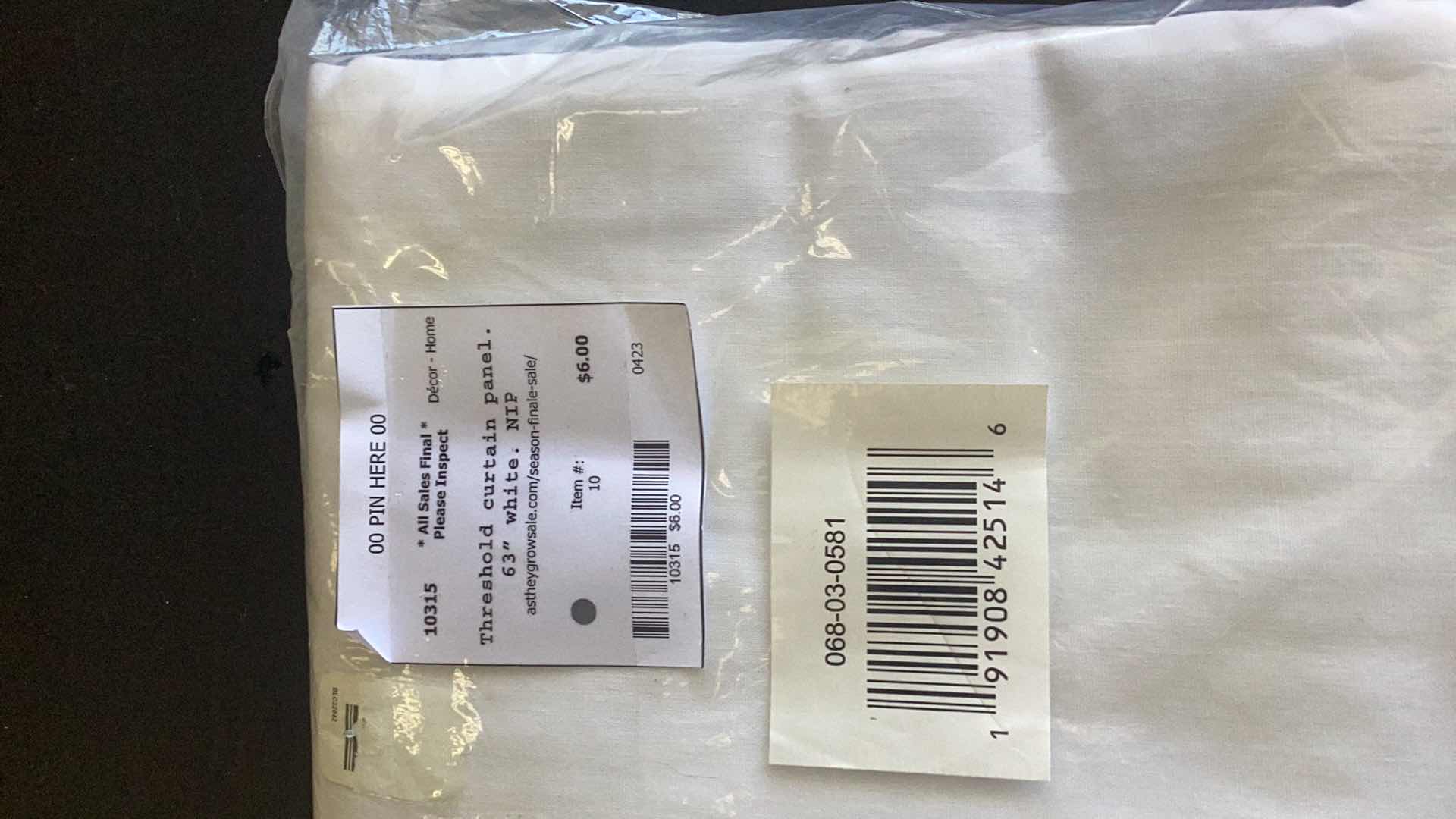 Photo 1 of CURTAINS AND A FULL SHEET SET