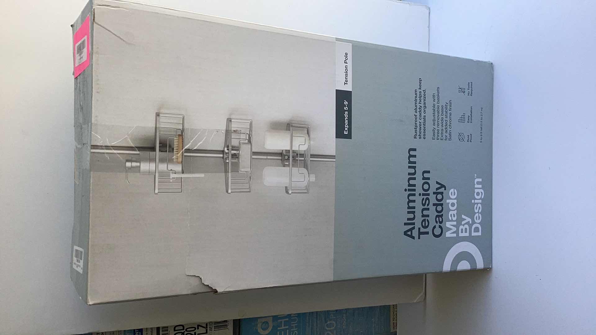 Photo 1 of SHOWER ALUMINIUM TENSION CADDY