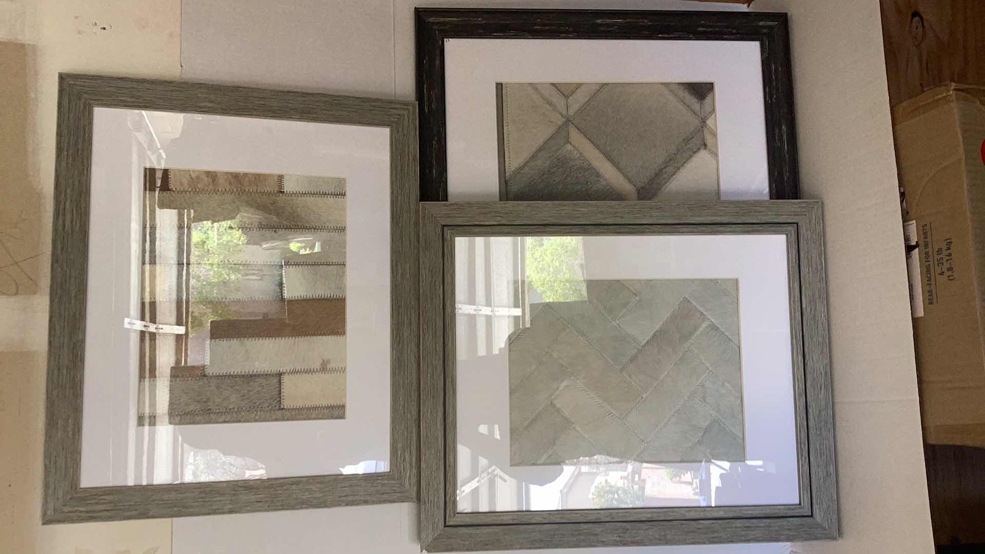 Photo 1 of THREE FUR PICTURES 19” X 24”