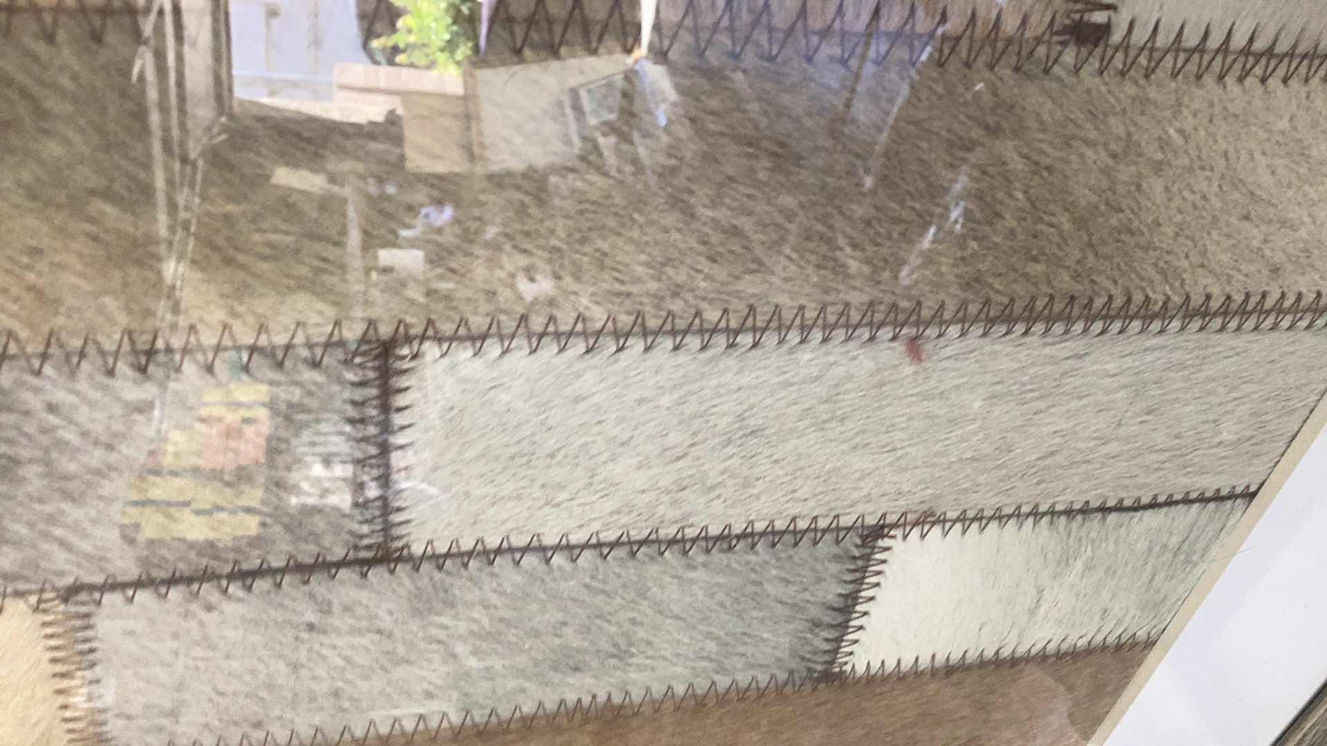 Photo 2 of THREE FUR PICTURES 19” X 24”