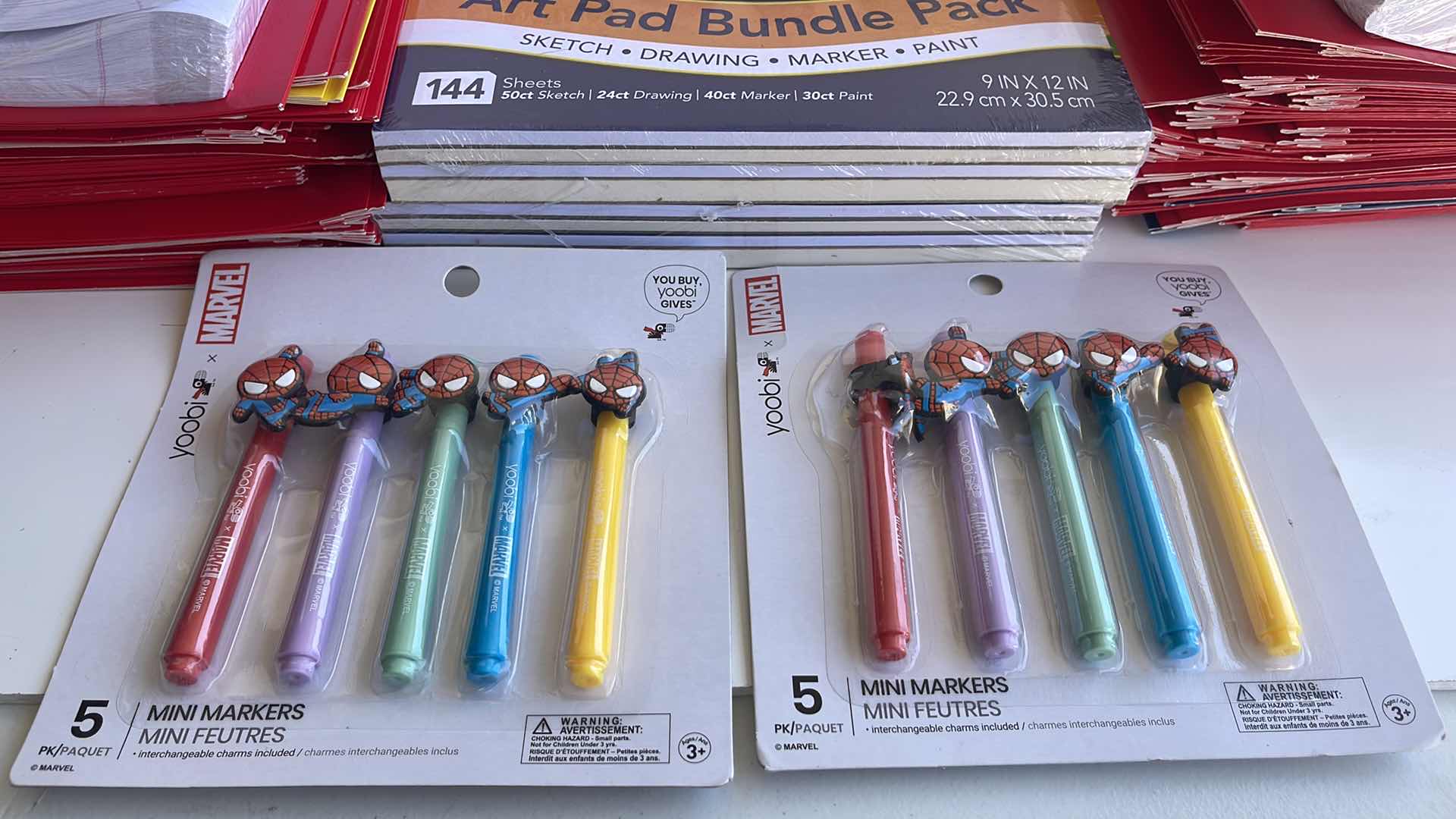 Photo 1 of LOT OF SCHOOL SUPPLIES