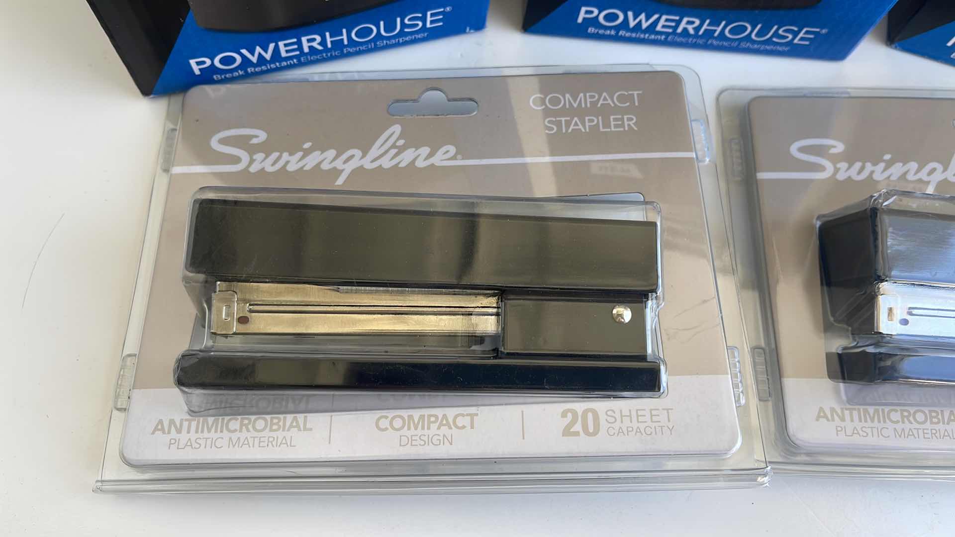 Photo 1 of 3 ELECTRIC PENCIL SHARPENERS & 2 STAPLERS