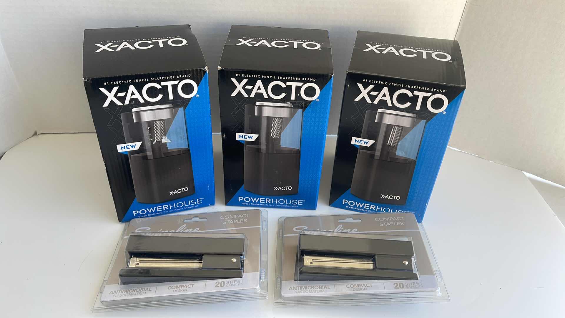 Photo 1 of 3 ELECTRIC PENCIL SHARPENERS & 2 STAPLERS