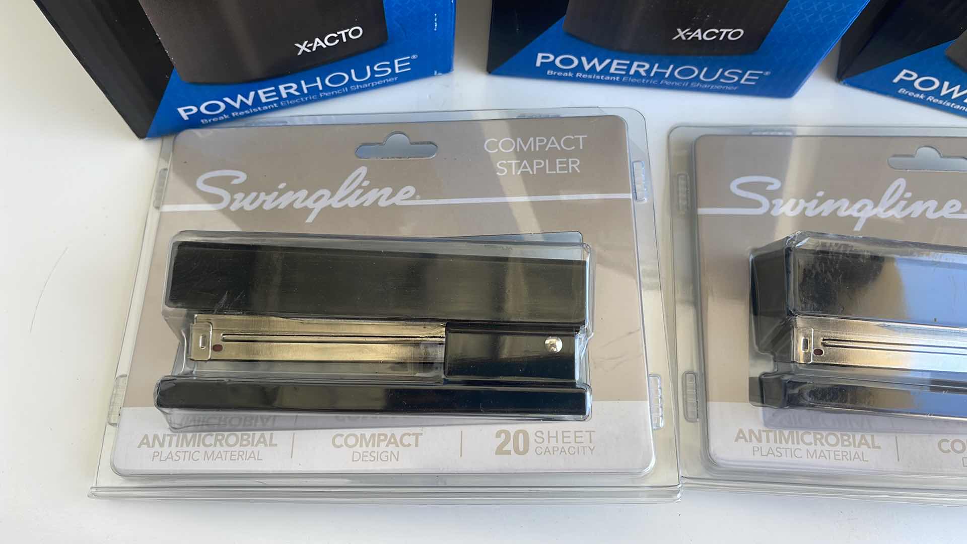 Photo 1 of 3 ELECTRIC PENCIL SHARPENERS & 2 STAPLERS