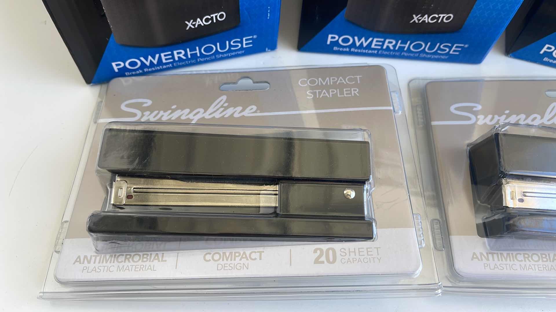 Photo 1 of 3 ELECTRIC PENCIL SHARPENERS & 2 STAPLERS