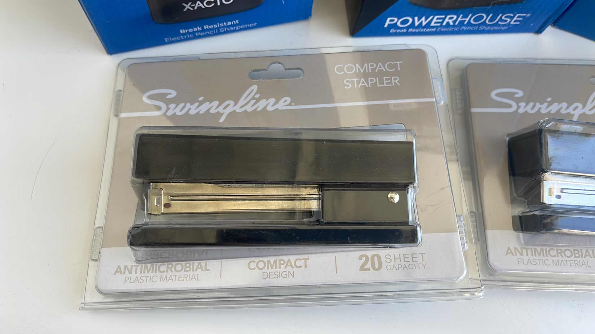 Photo 1 of 3 ELECTRIC PENCIL SHARPENERS & 2 STAPLERS