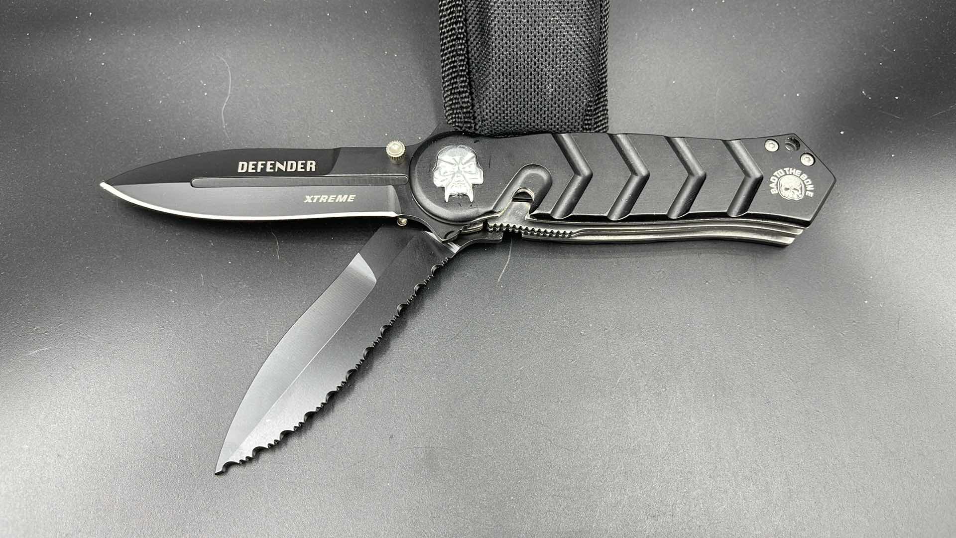 Photo 1 of DEFENDER EXTREME KNIFE W SHEATH 8”