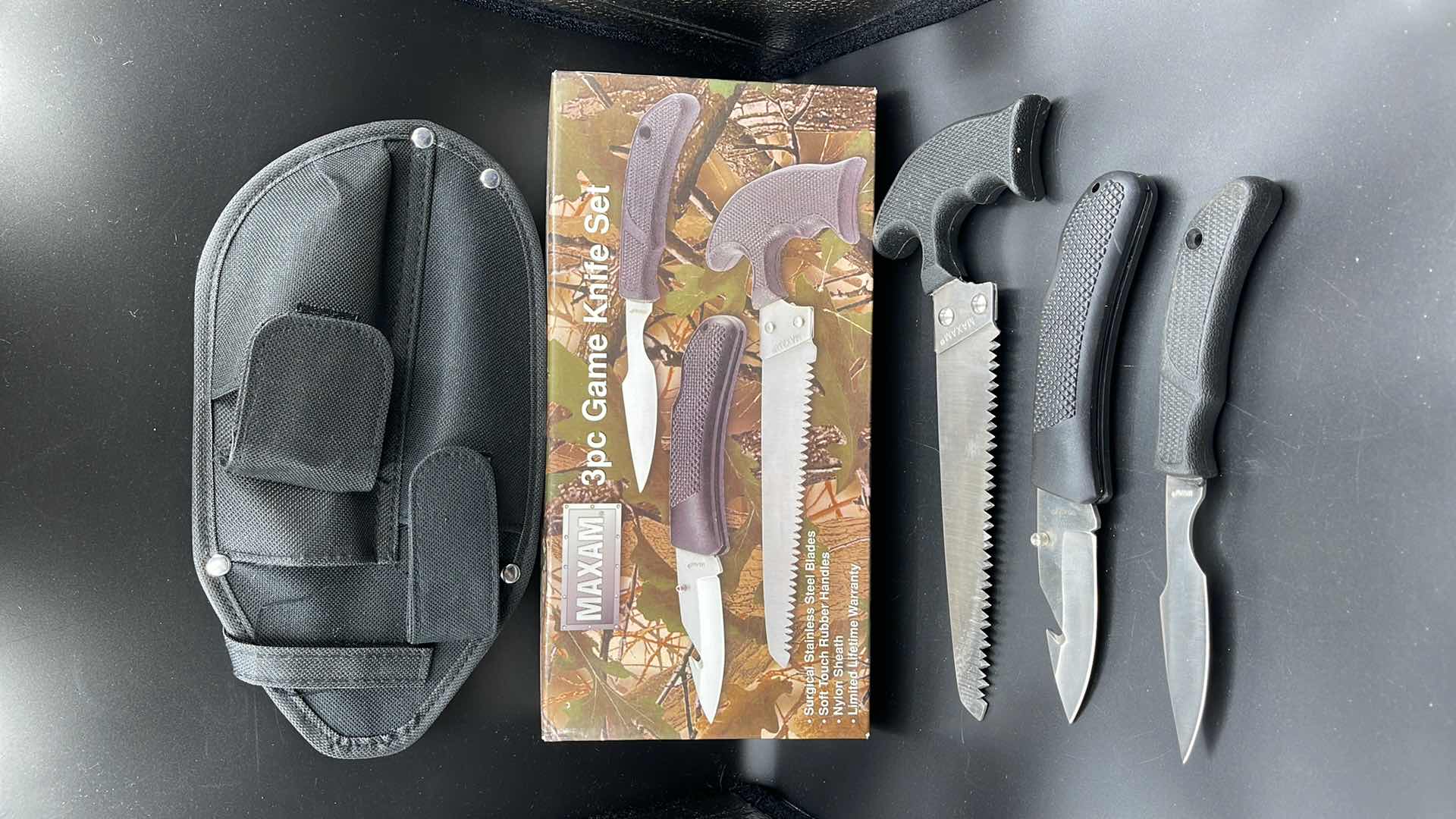 Photo 1 of MAXAM 3 PC GAME KNIFE SET