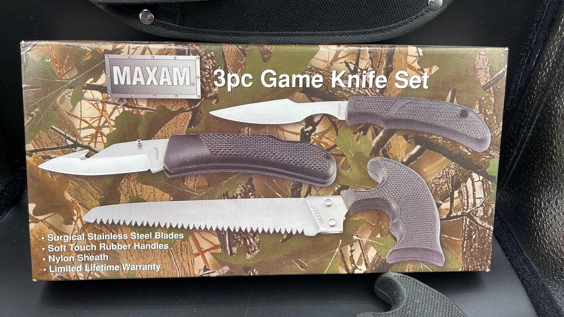 Photo 1 of MAXAM 3 PC GAME KNIFE SET