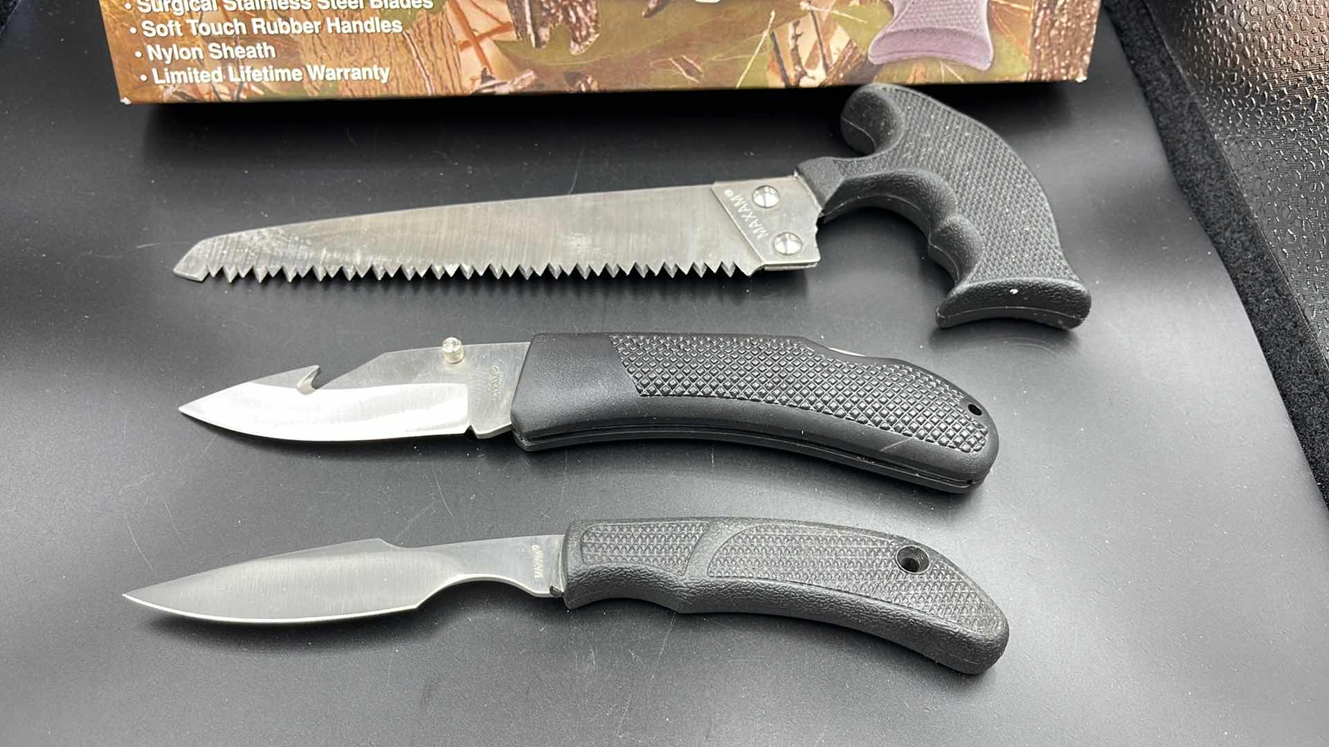 Photo 1 of MAXAM 3 PC GAME KNIFE SET