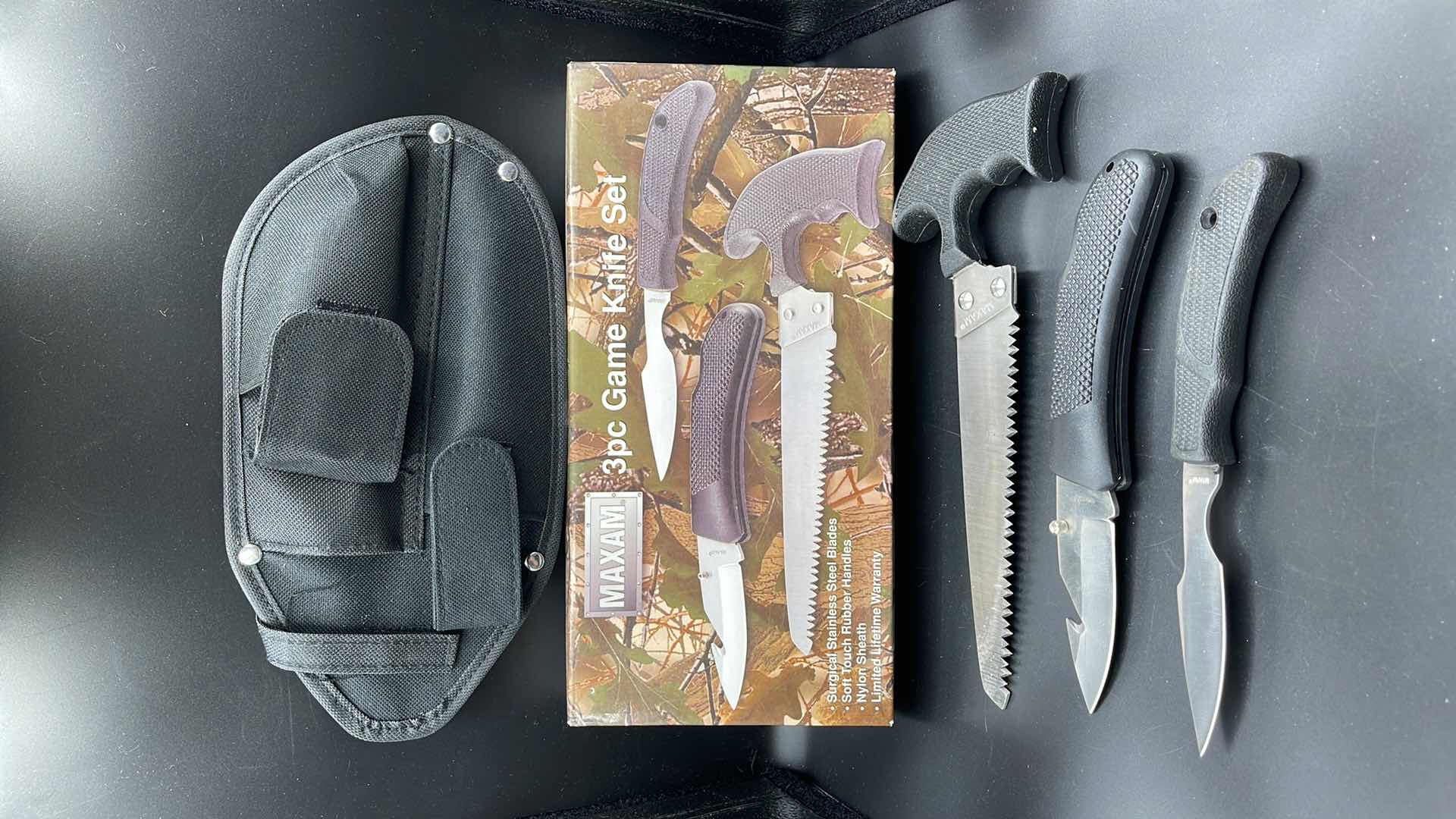 Photo 1 of MAXAM 3 PC GAME KNIFE SET