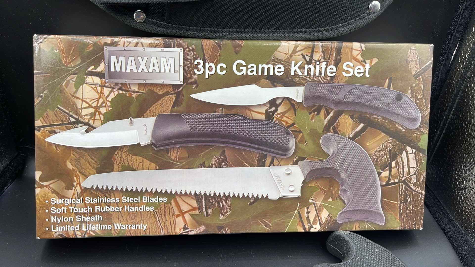 Photo 1 of MAXAM 3 PC GAME KNIFE SET