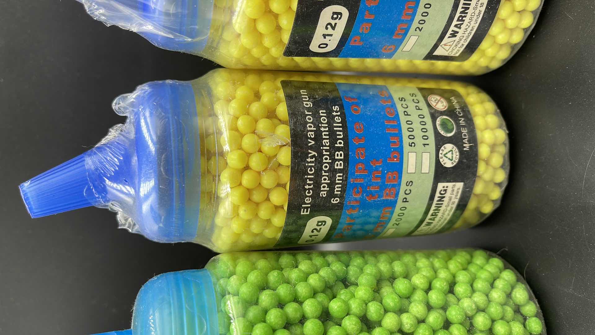 Photo 1 of 4 PC 6mm BB BULLETS W FILLER TOP