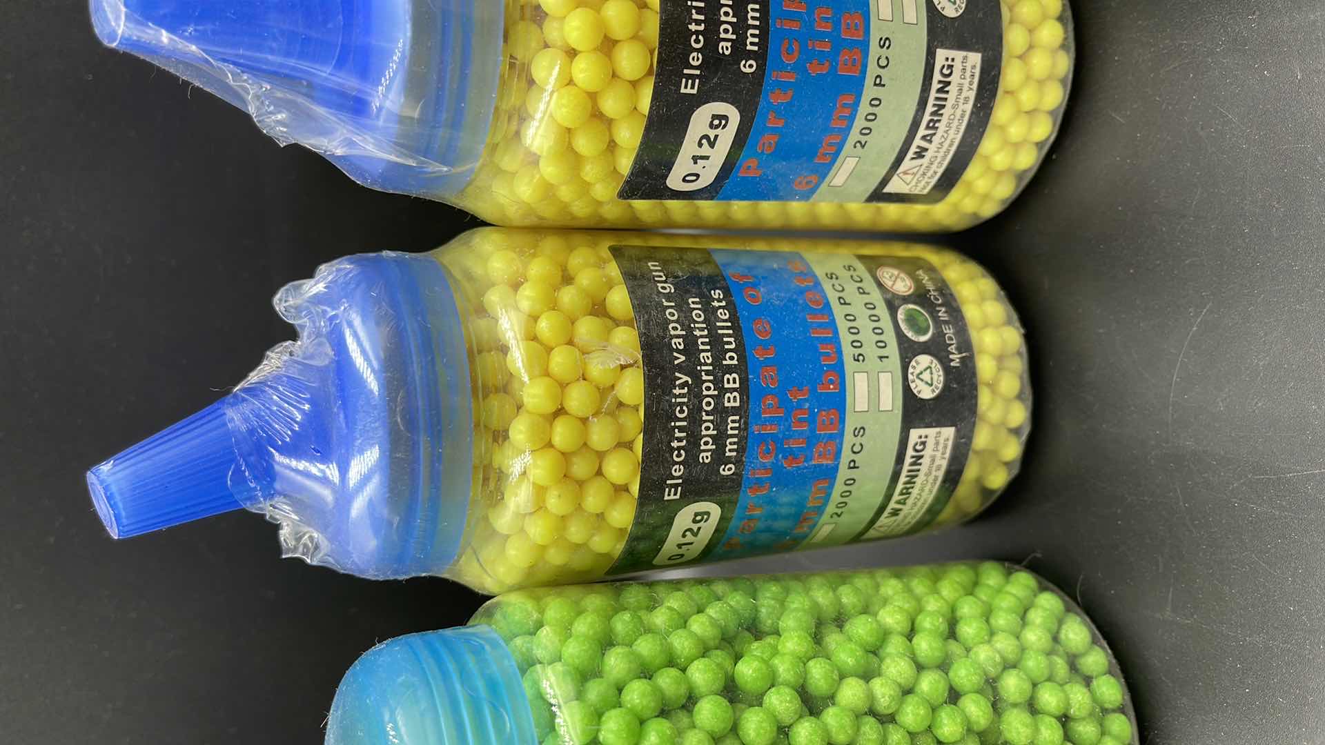 Photo 1 of 4 PC 6mm BB BULLETS W FILLER TOP