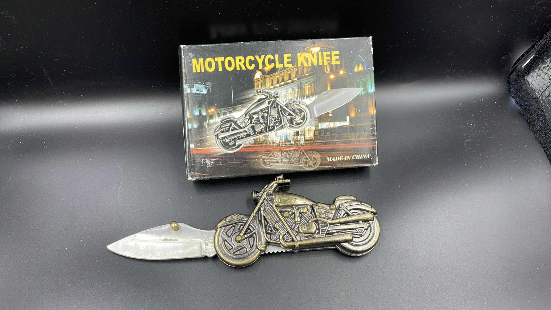 Photo 1 of 6” MOTORCYCLE KNIFE