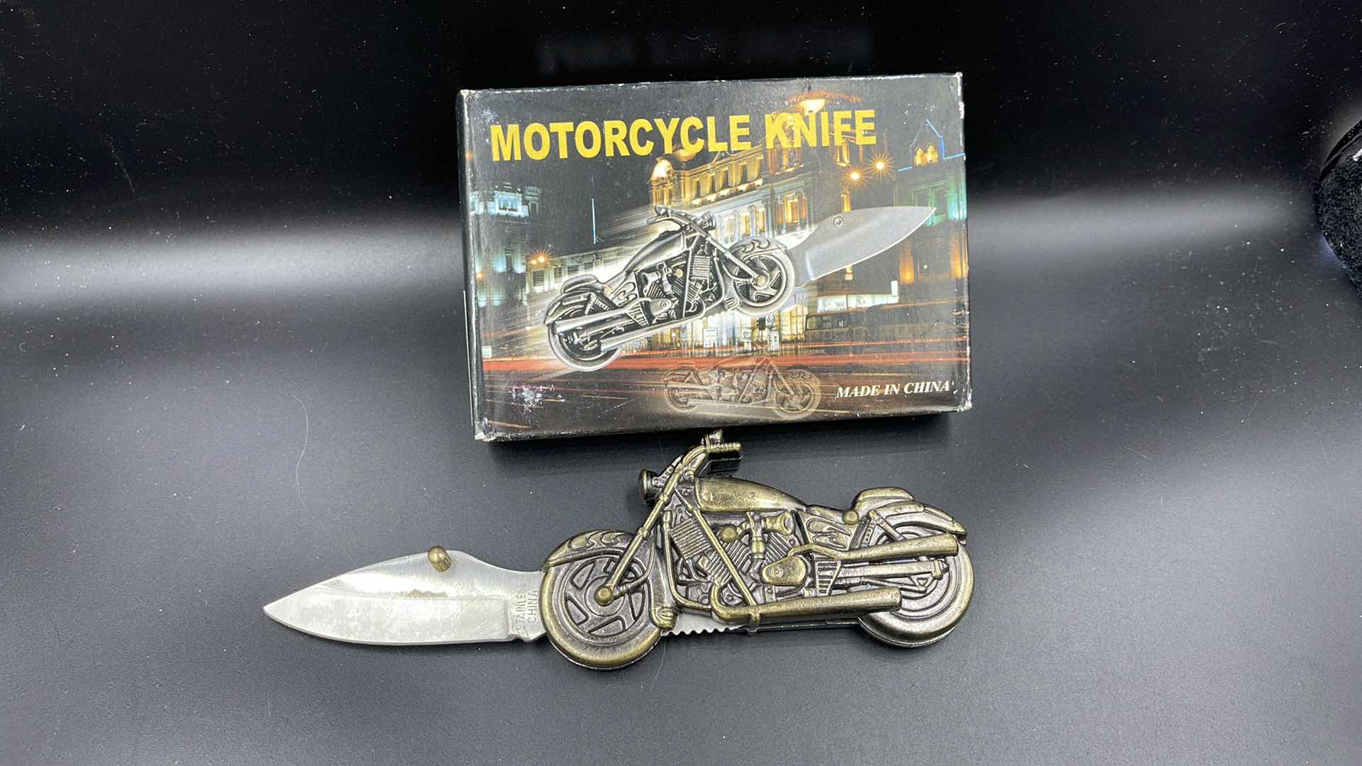 Photo 1 of 6” MOTORCYCLE KNIFE