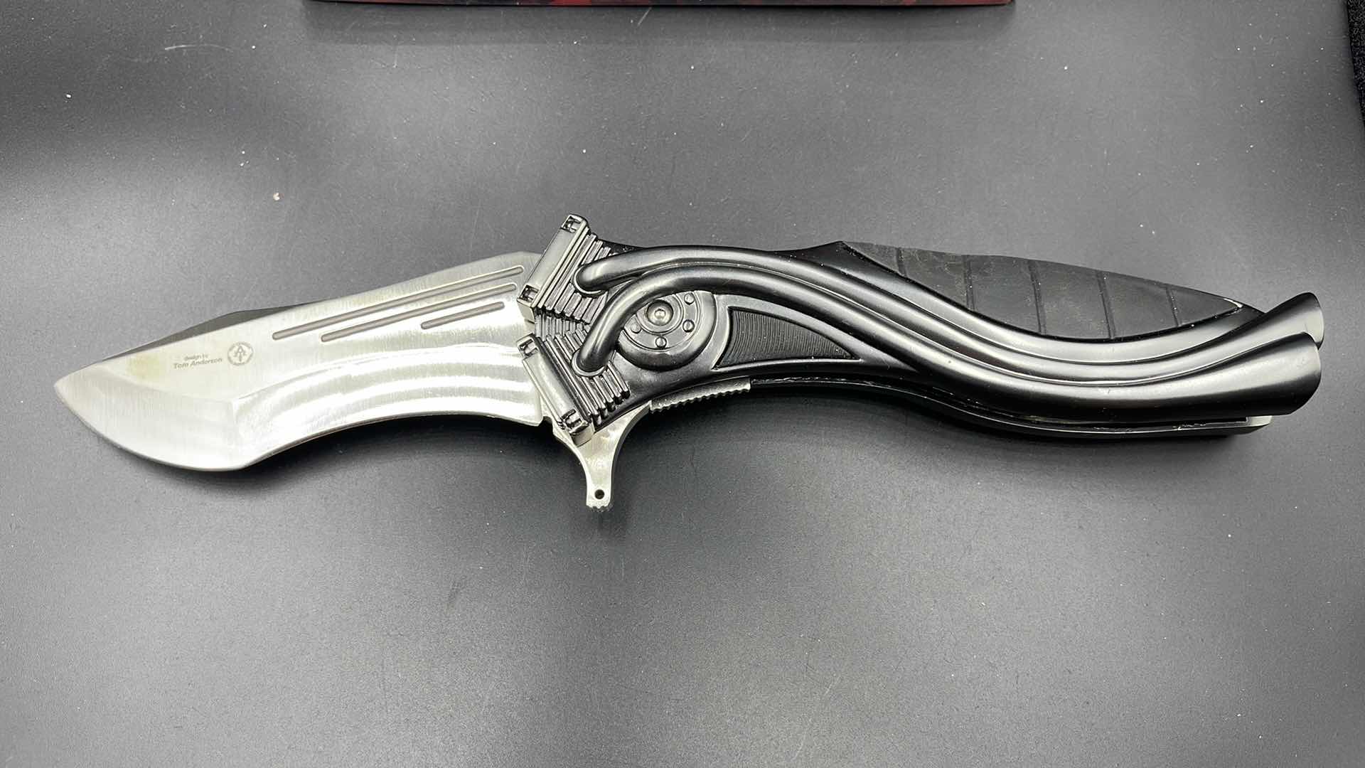 Photo 1 of TOM ANDERSON’S IRON HORSE 11” FOLDING KNIFE