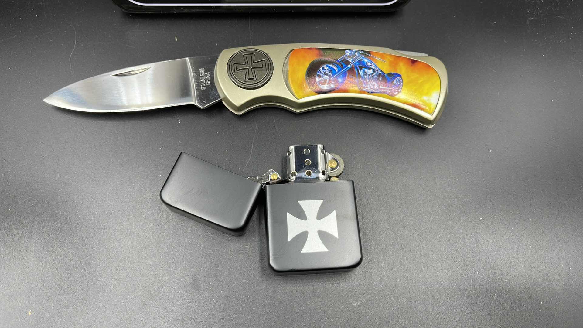 Photo 1 of CHOPPERS EAST COAST KNIFE & LIGHTER SET