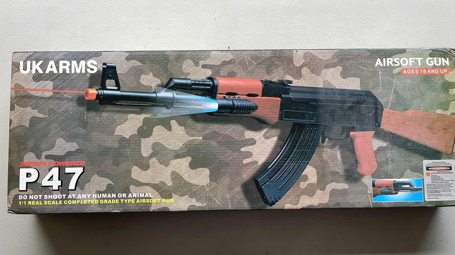 Photo 1 of UKARMS P47 AIRSOFT GUN