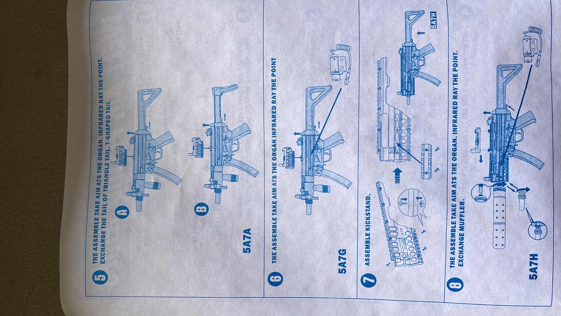 Photo 2 of WELL AIR PISTOL MODEL 5A7H
