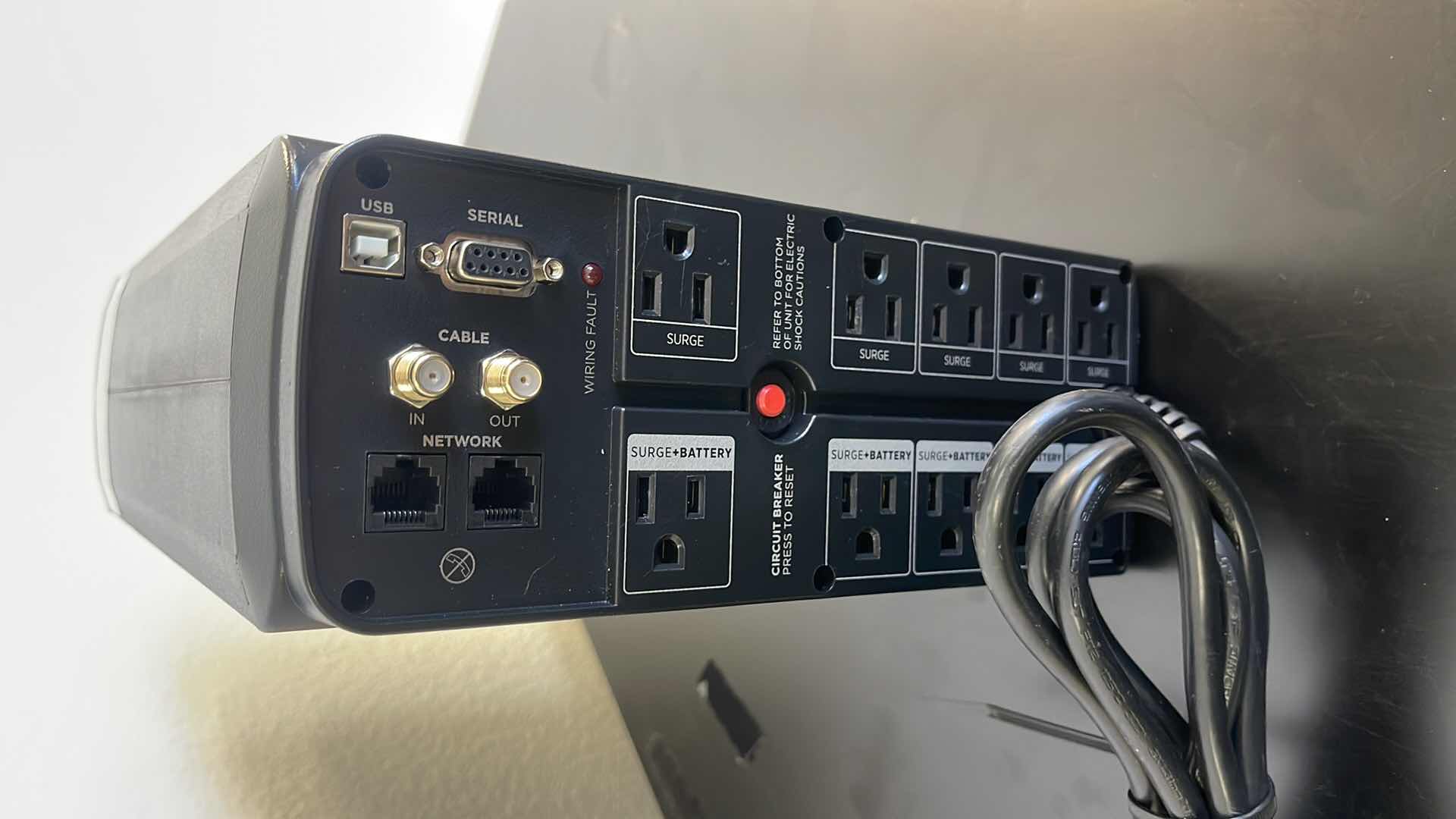 Photo 1 of CYBERPOWER 1350VA UPS COMPUTER BATTERY STORAGE 