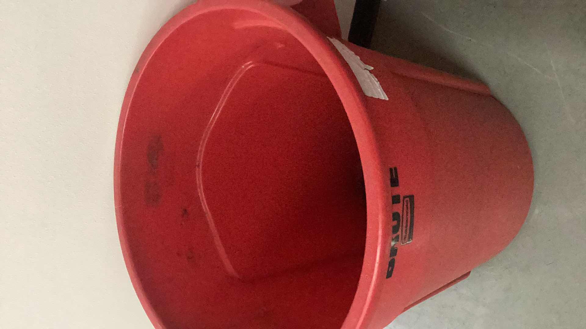 Photo 1 of RUBBERMAID BRUTE 55 GALLON HAZARDOUS WASTE CONTAINER