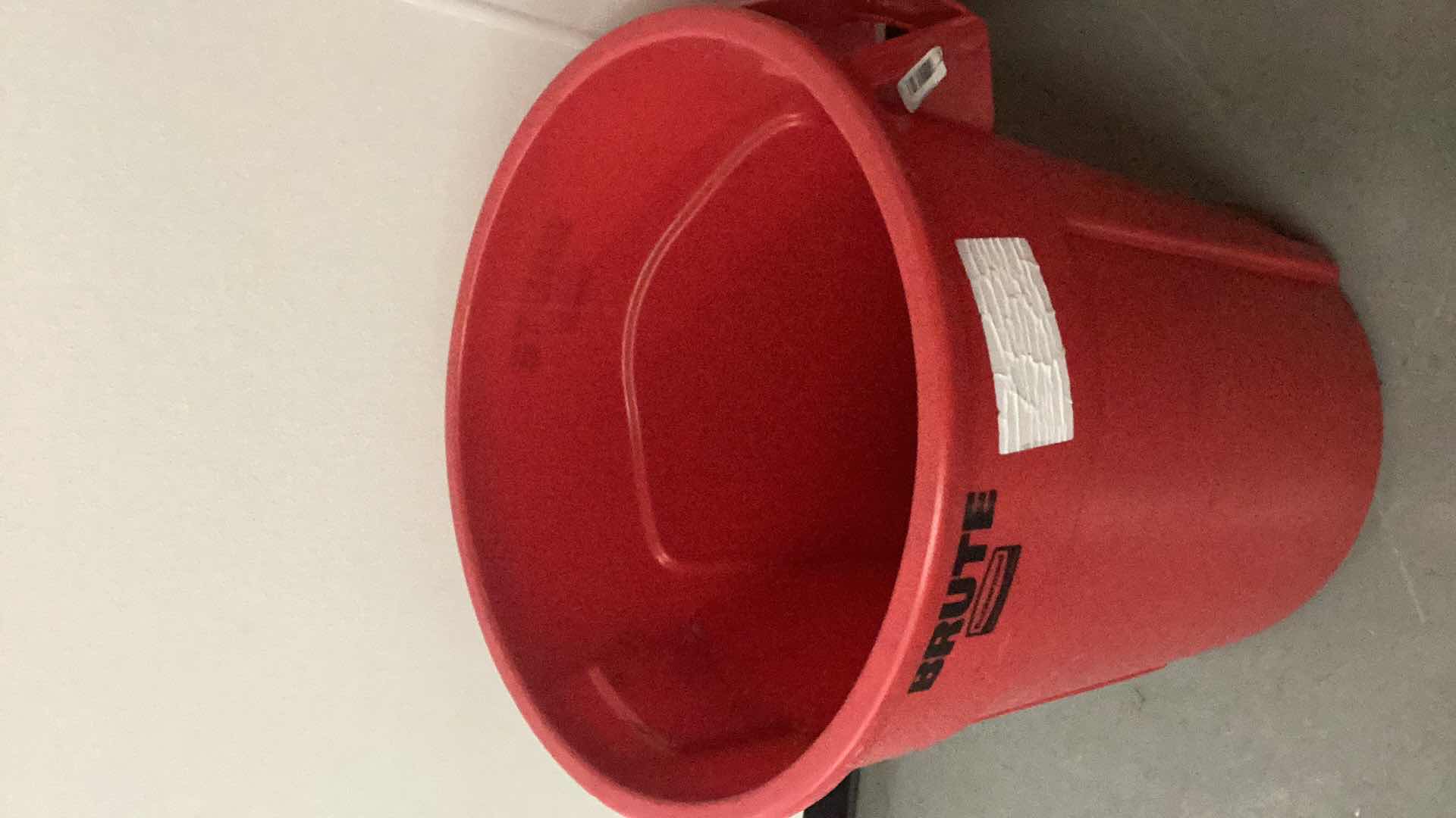 Photo 1 of RUBBERMAID BRUTE 55 GALLON HAZARDOUS WASTE CONTAINER