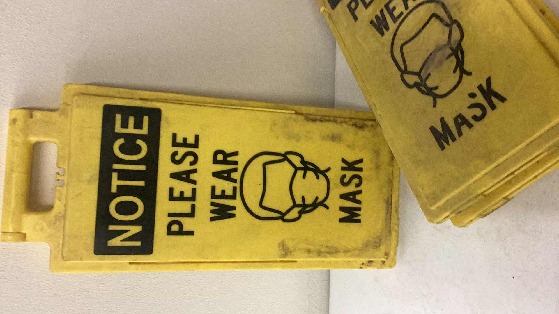 Photo 1 of FOUR WET FLOOR SIGNS