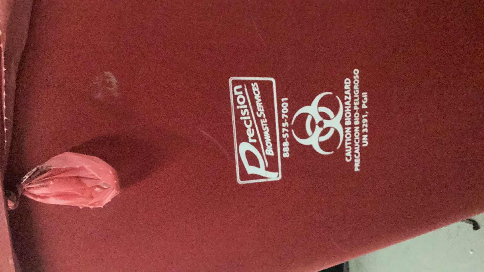 Photo 1 of PRECISION BIOWASTE PRODUCTS CONTAINER WITH LID