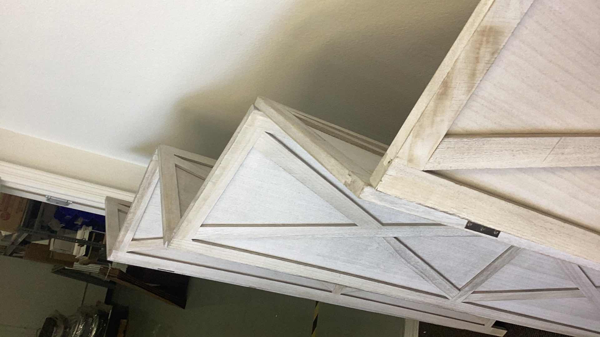 Photo 1 of WOODEN SIX PANEL ROOM DIVIDER 90” H 67”