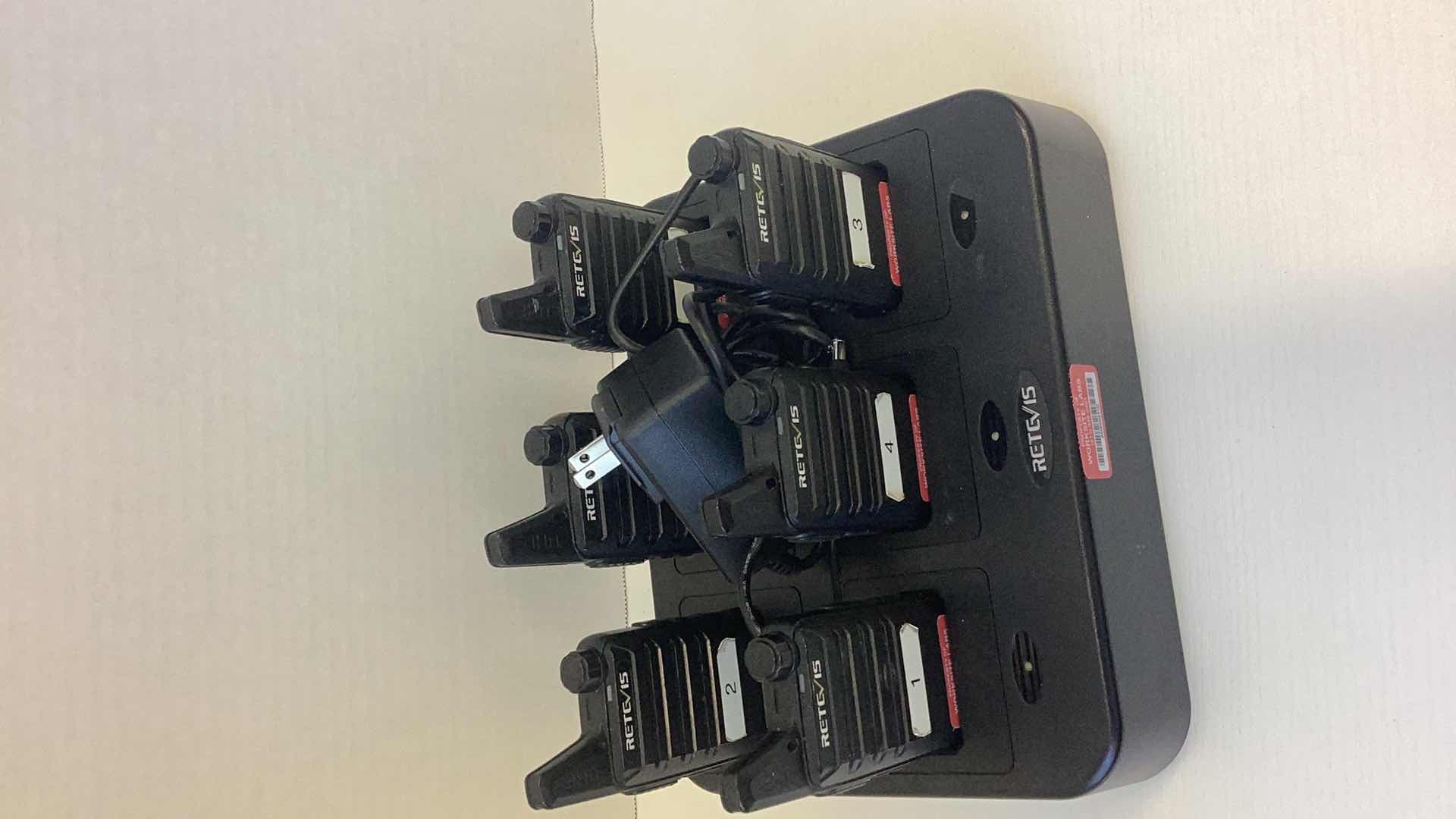 Photo 1 of RETC 15 SIX WALKIE-TALKIE’S WITH CHARGING BASE
