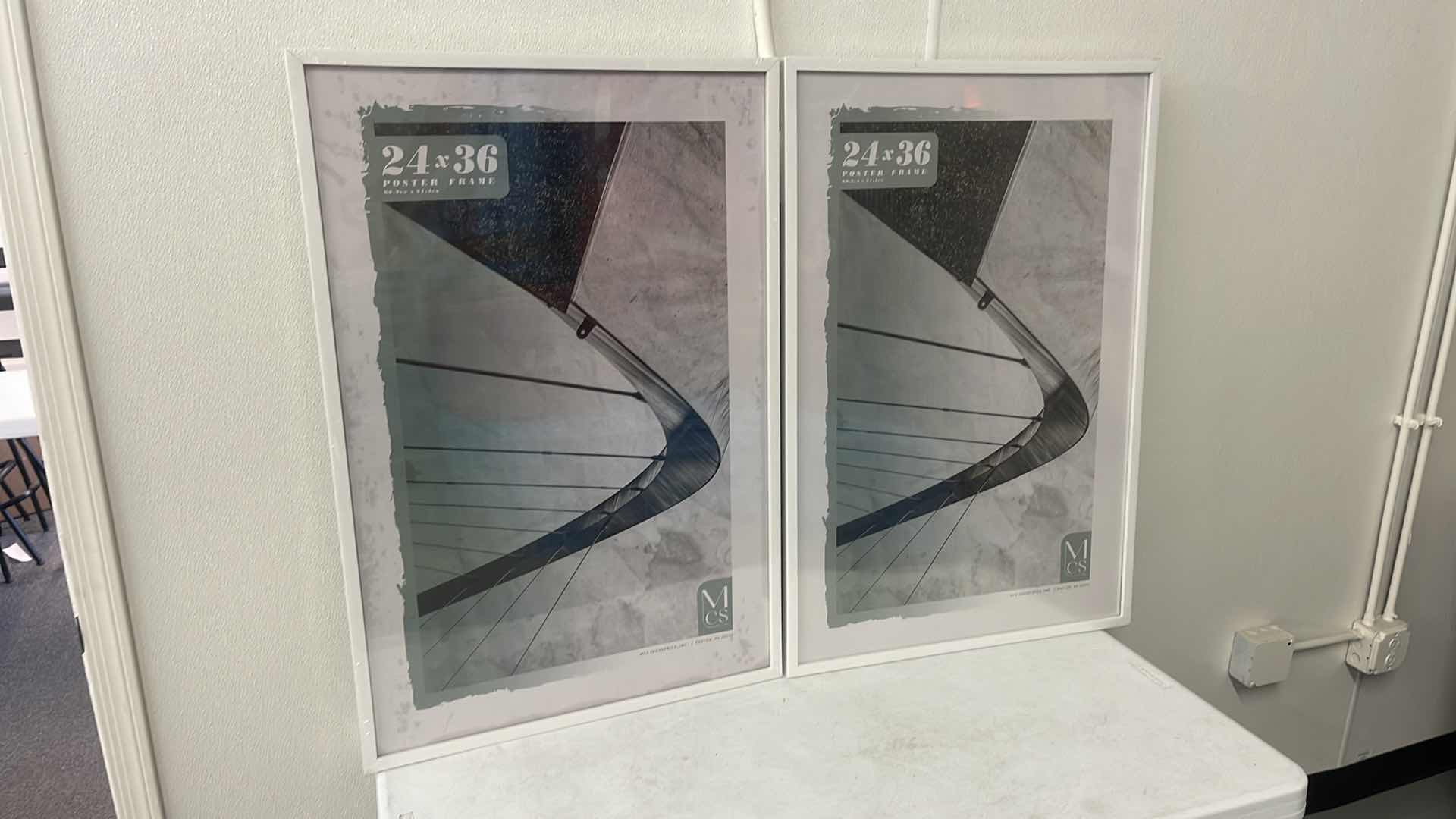 Photo 1 of 2 PC POSTER FRAMES 24” X 36” (NEW)