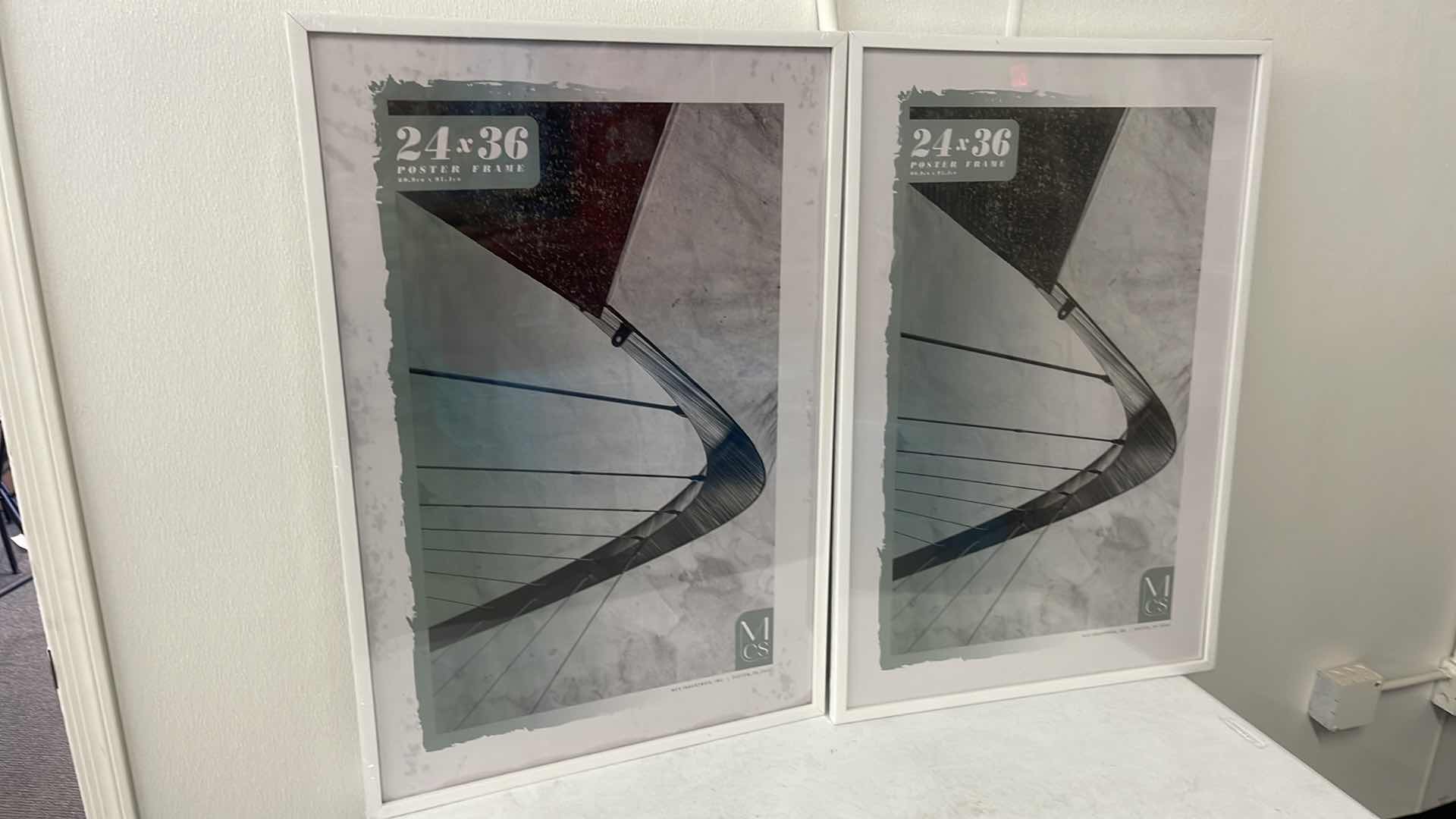 Photo 1 of 2 PC POSTER FRAMES 24” X 36” (NEW)