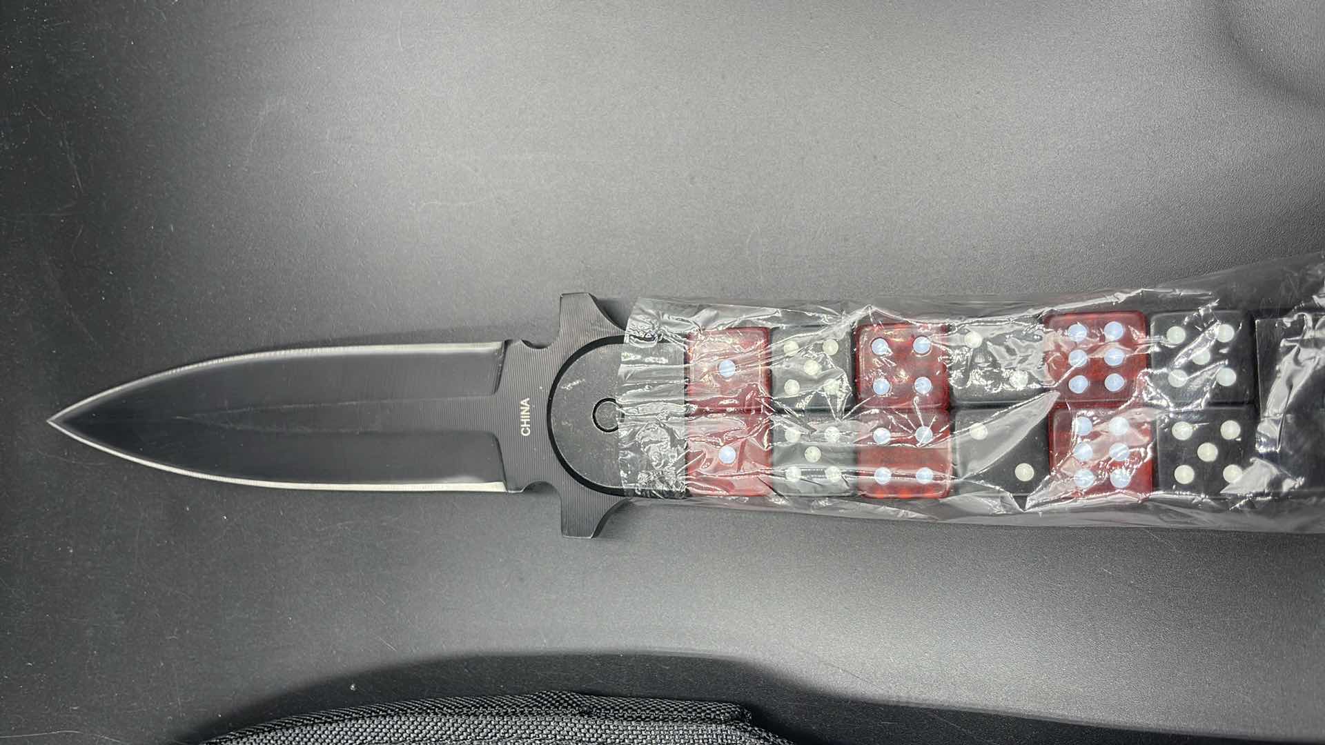 Photo 2 of DICE HANDLED 10” KNIFE W SHEATH