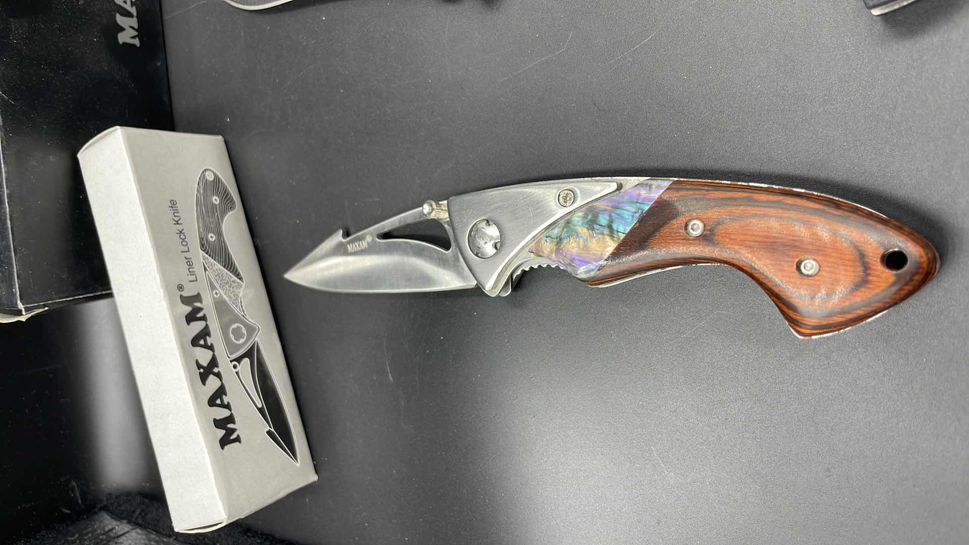 Photo 1 of 3 PC MAXAM FOLDABLE KNIFE SET