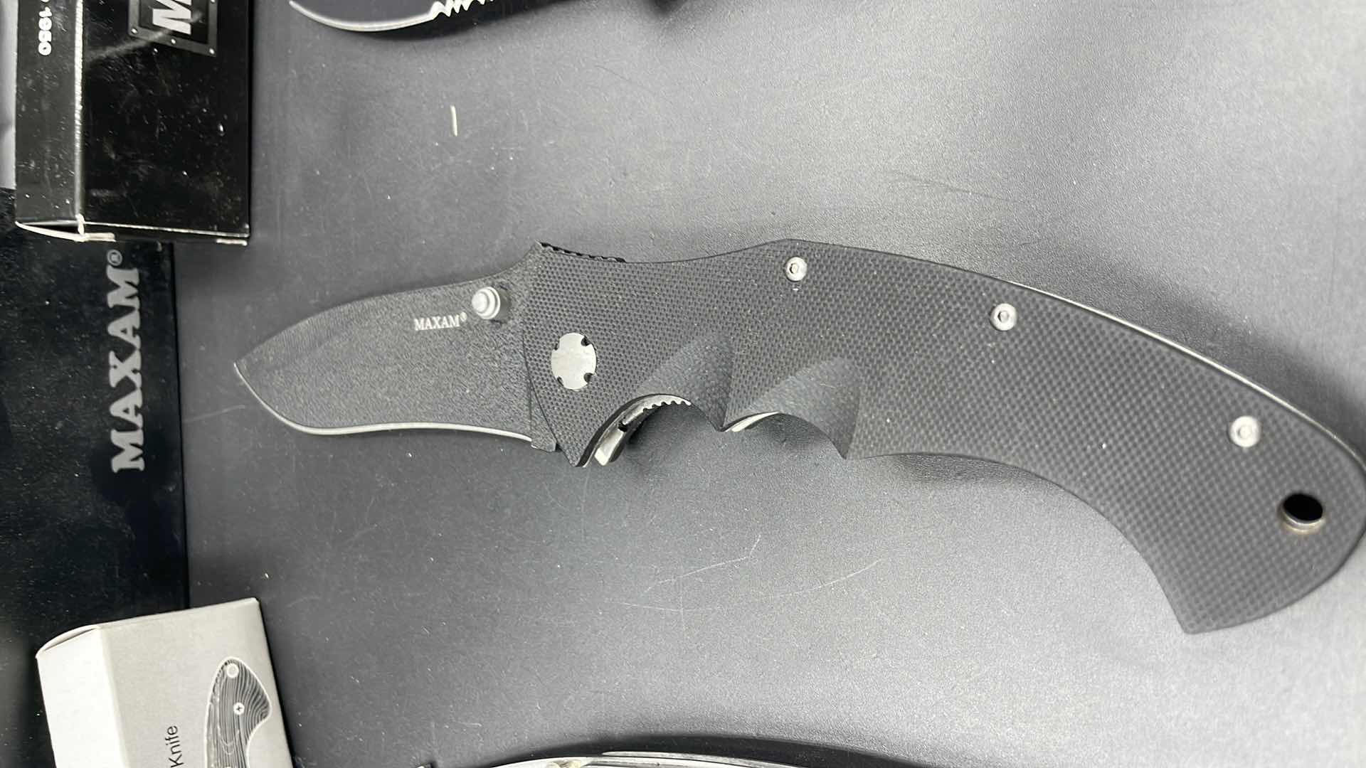 Photo 1 of 3 PC MAXAM FOLDABLE KNIFE SET