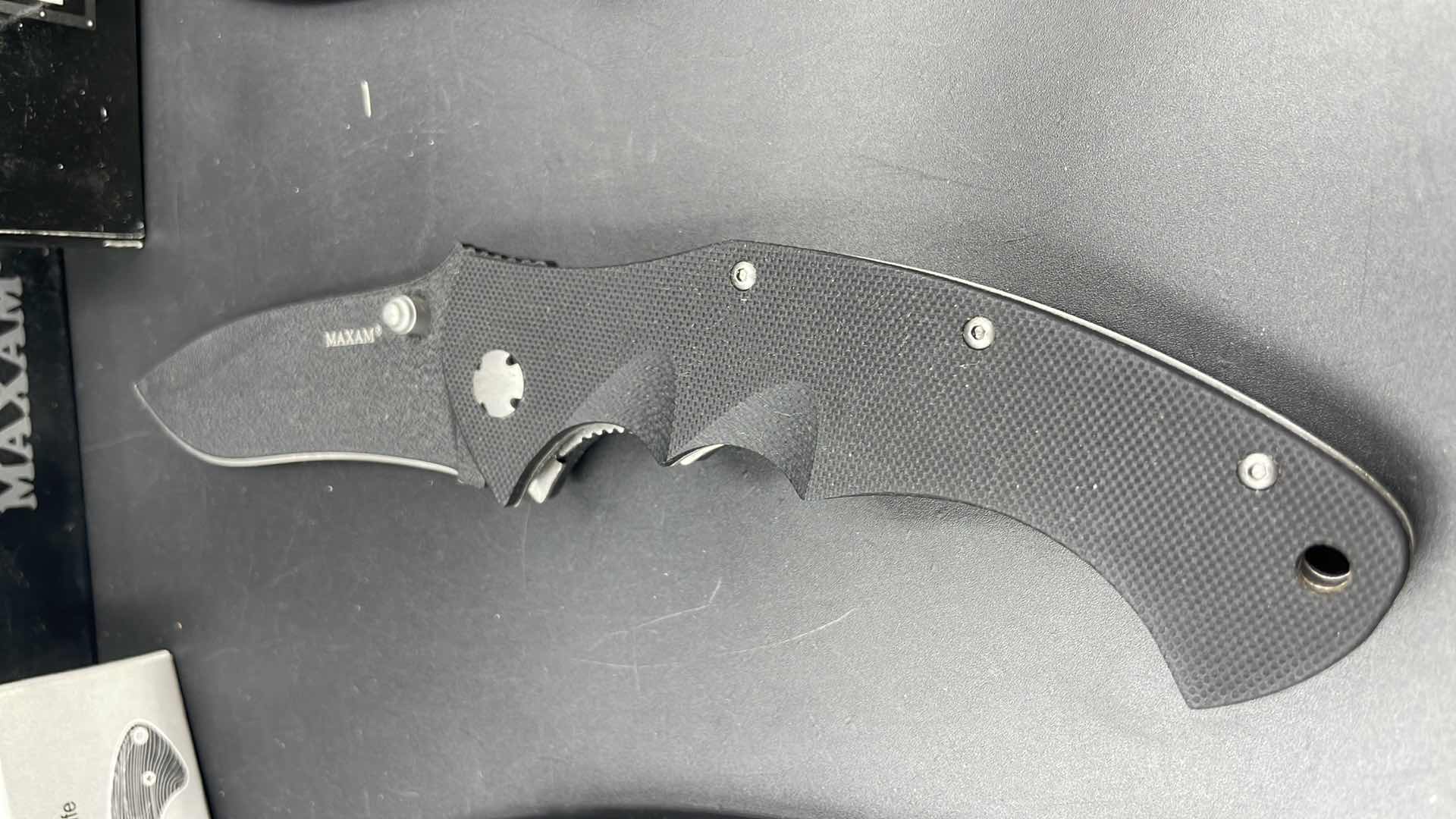 Photo 1 of 3 PC MAXAM FOLDABLE KNIFE SET