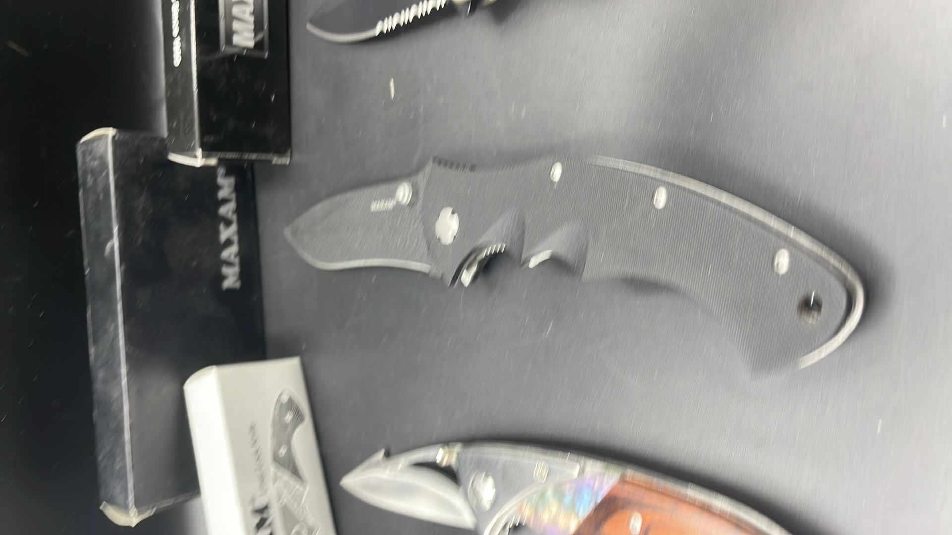 Photo 1 of 3 PC MAXAM FOLDABLE KNIFE SET
