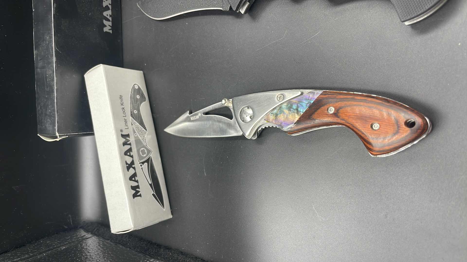 Photo 1 of 3 PC MAXAM FOLDABLE KNIFE SET