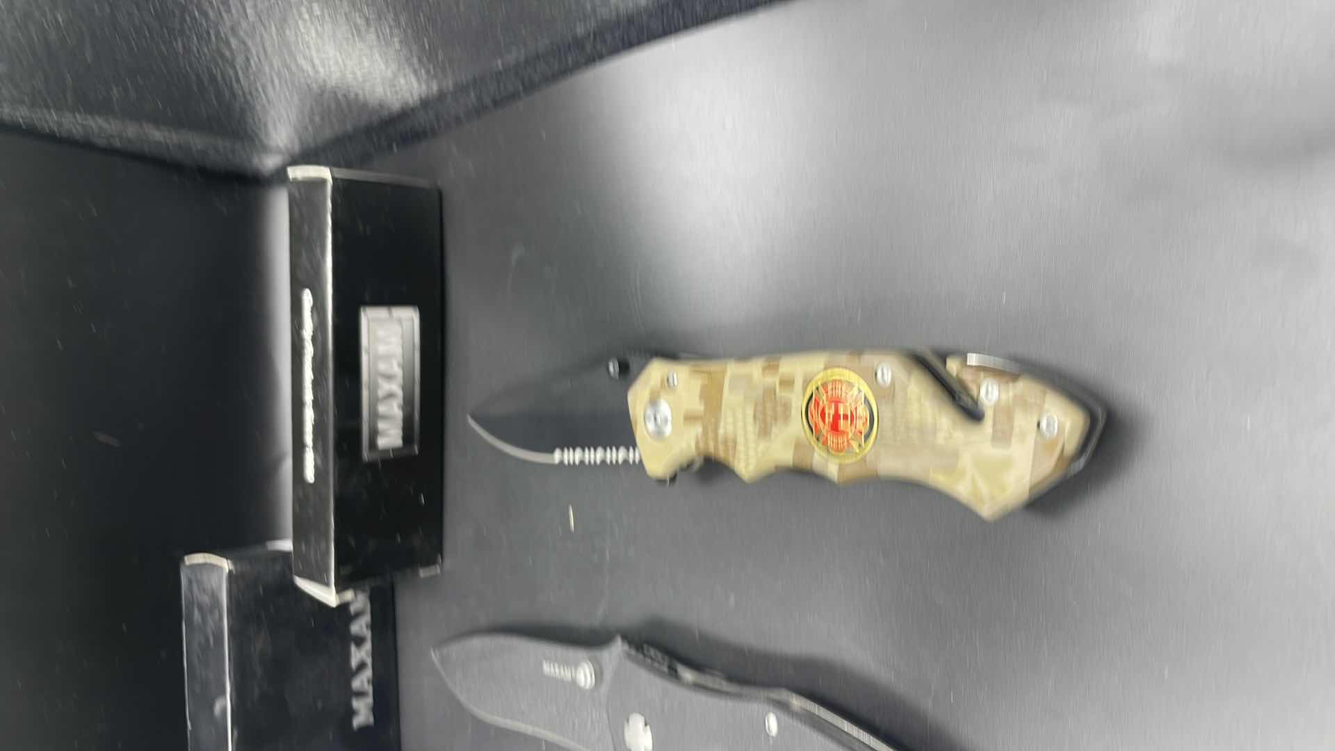 Photo 1 of 3 PC MAXAM FOLDABLE KNIFE SET