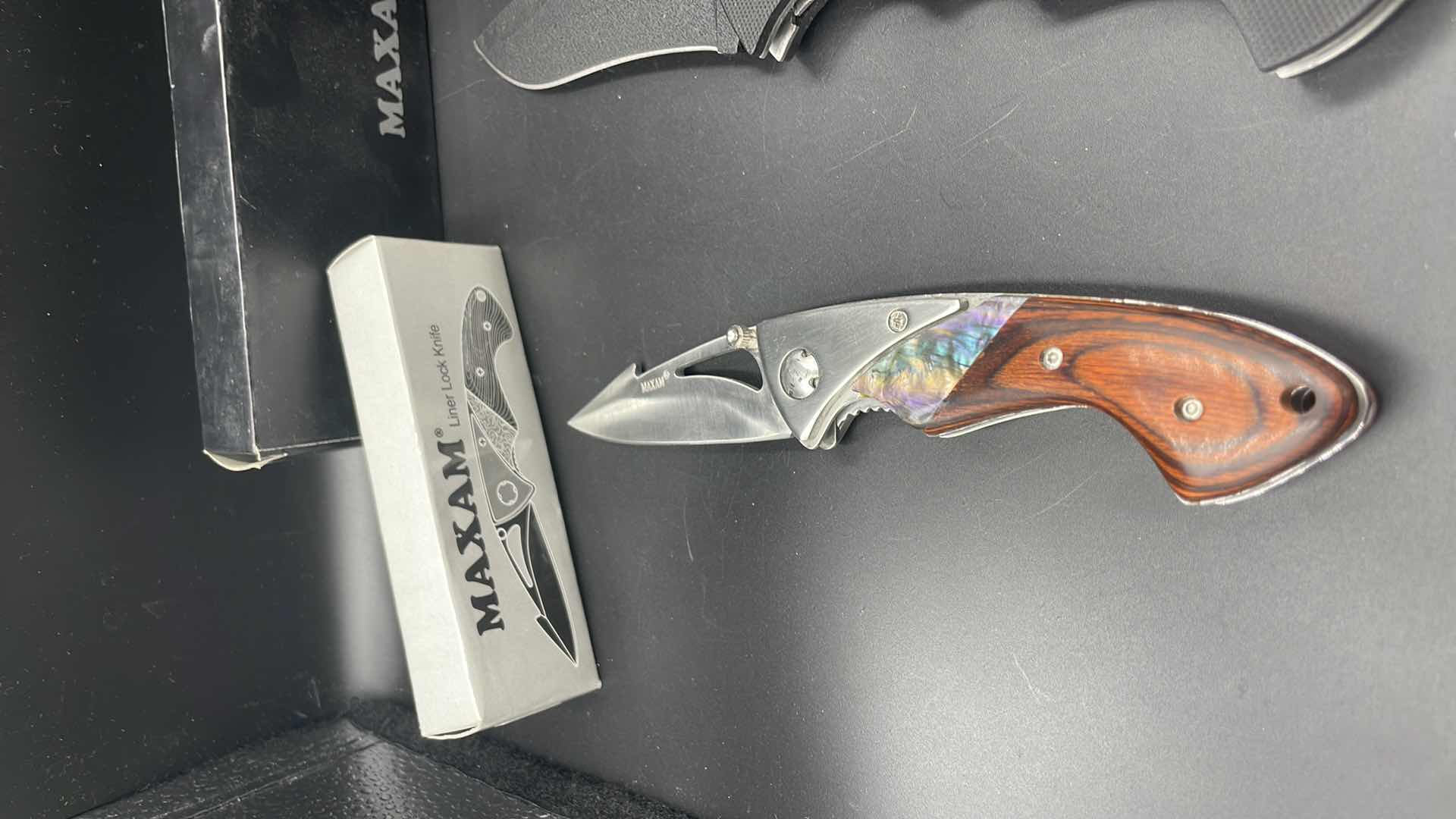 Photo 3 of 3 PC MAXAM FOLDABLE KNIFE SET