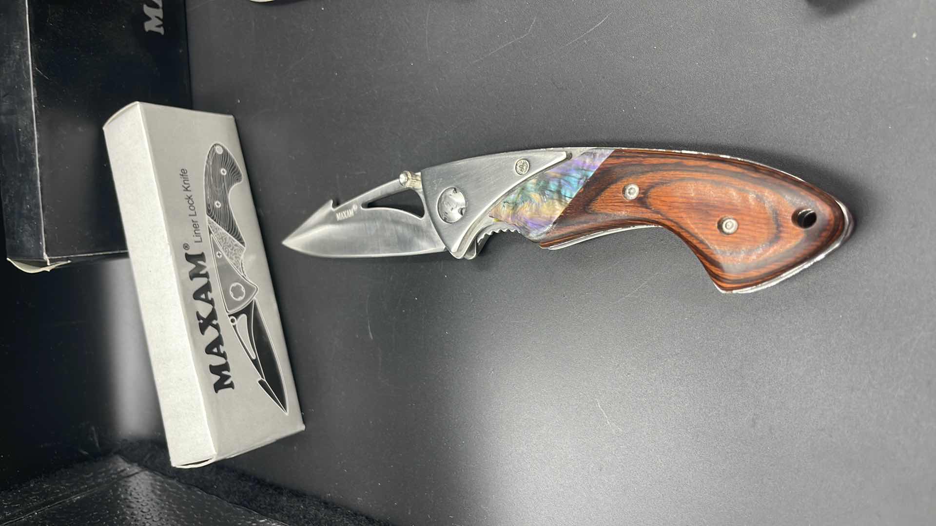 Photo 1 of 3 PC MAXAM FOLDABLE KNIFE SET