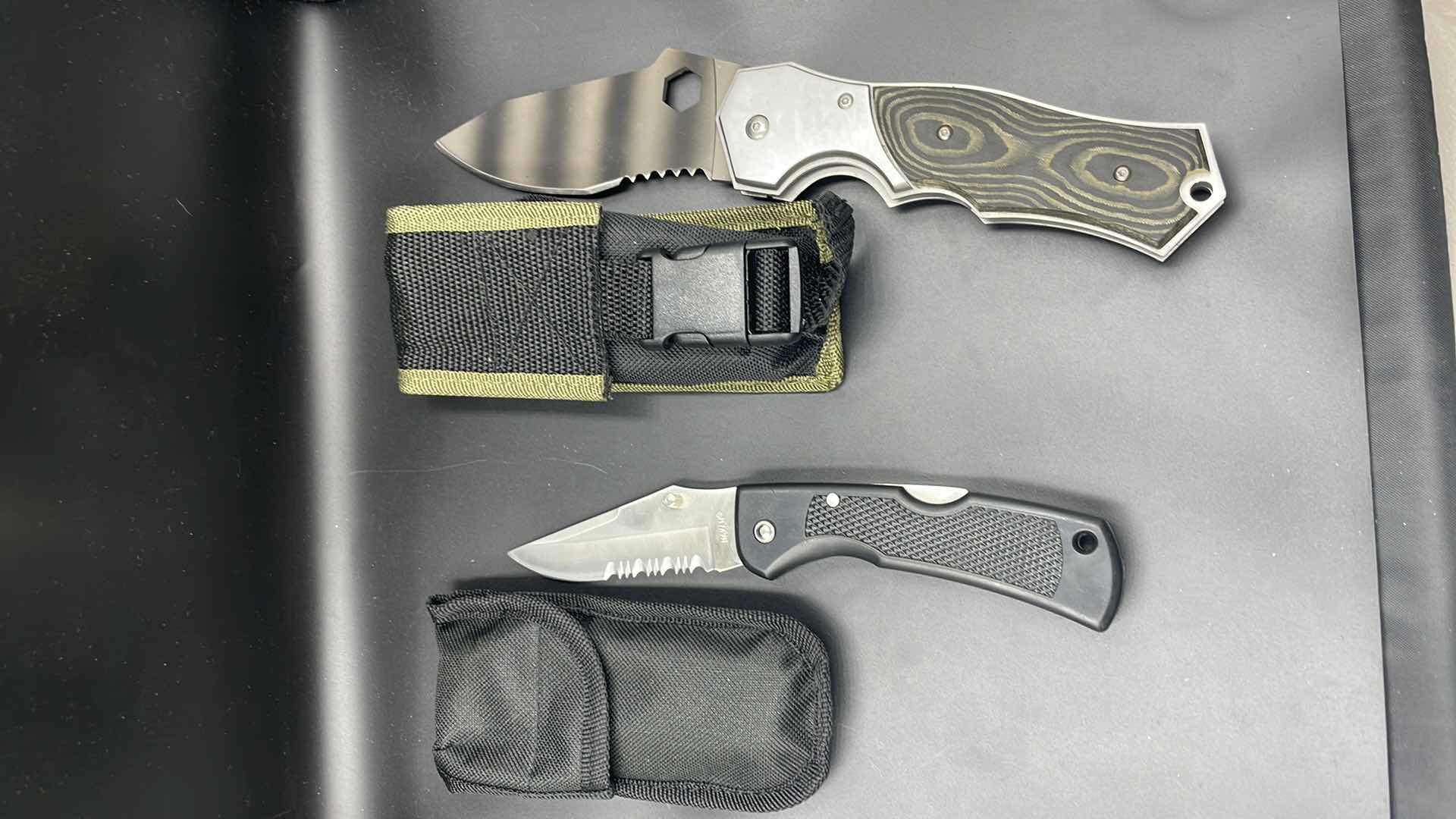 Photo 1 of 2 PC HUNTING KNIFE SET