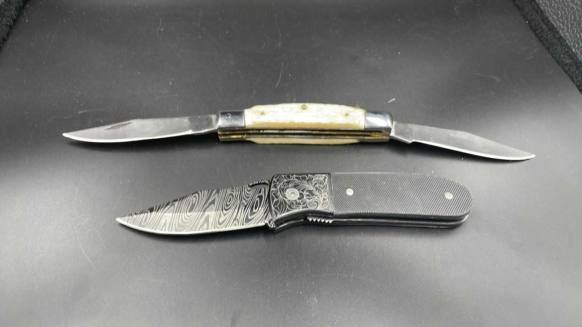 Photo 1 of 2 PC HUNTING KNIFE SET